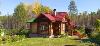 Бревенчатый дом в СНТ Ветеран в Верхней Туре - verhnyaya-tura.yutvil.ru - фото 1